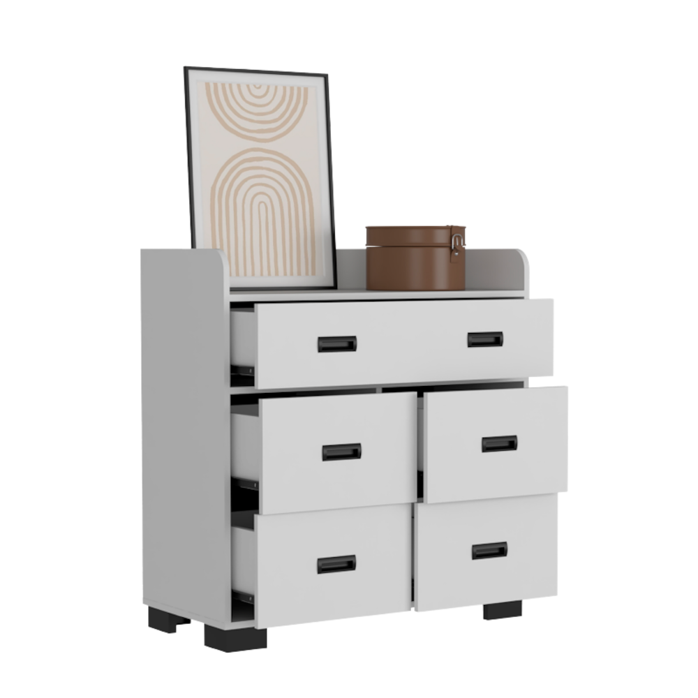 Office Storage Cabinet with 5 Drawers_4Dock